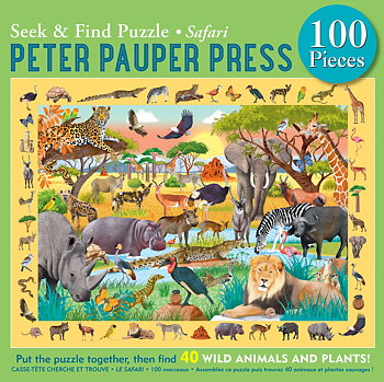 Seek & Find Puzzle Safari