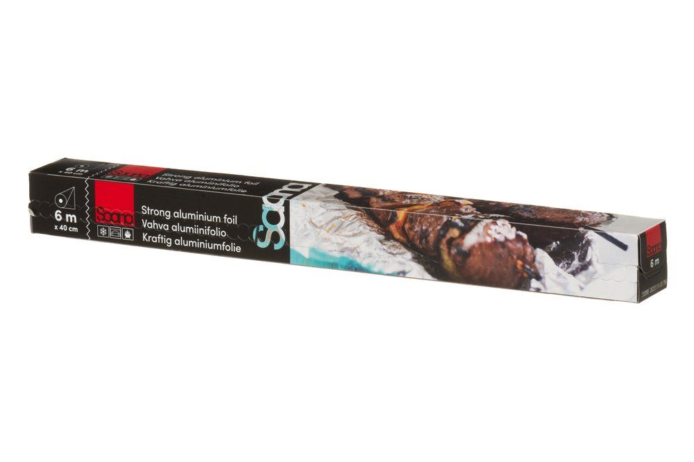 Aluminiumfolie, slittålig 6 m