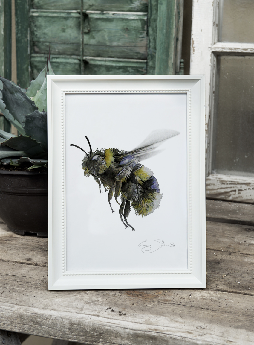 ART PRINT BUMBLEBEE 21x30