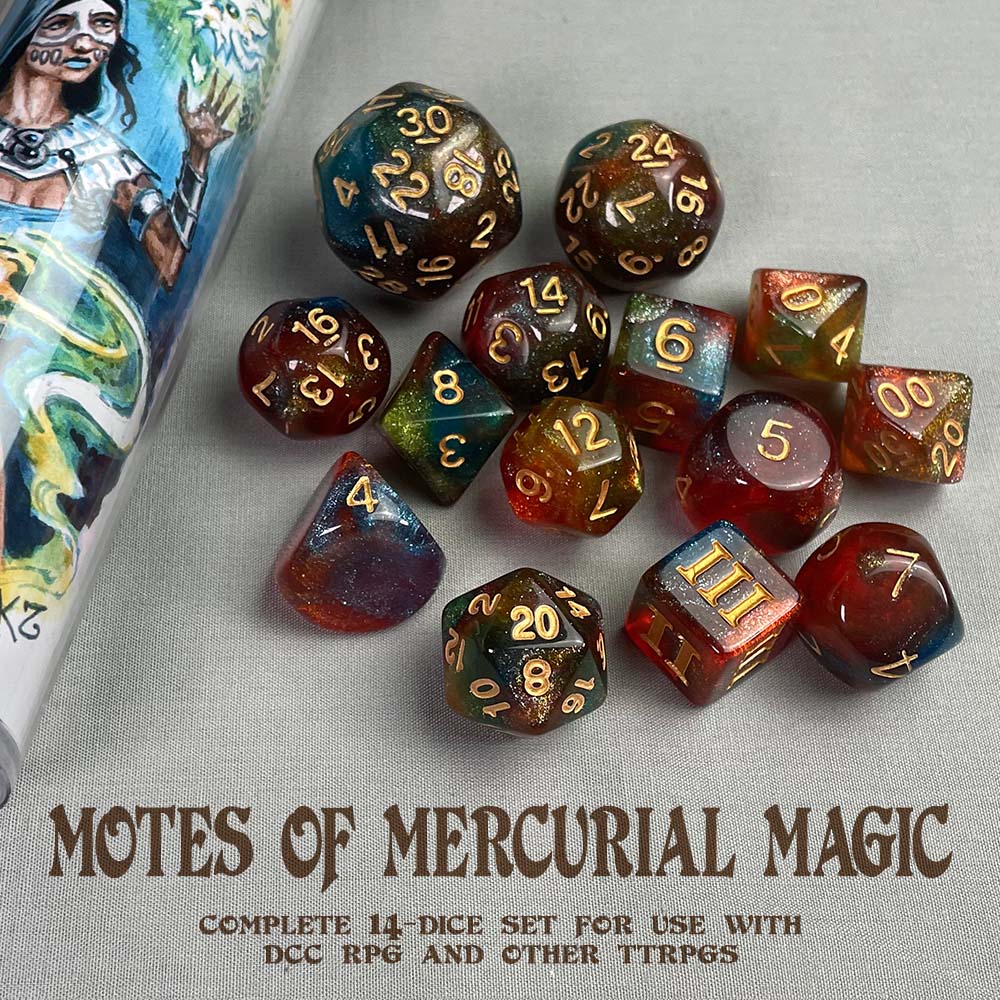 DCC Dice - Motes of Mercurial Magic - 2