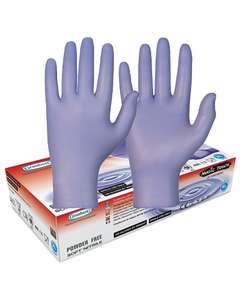 Purple  nitril gloves * 100 size M