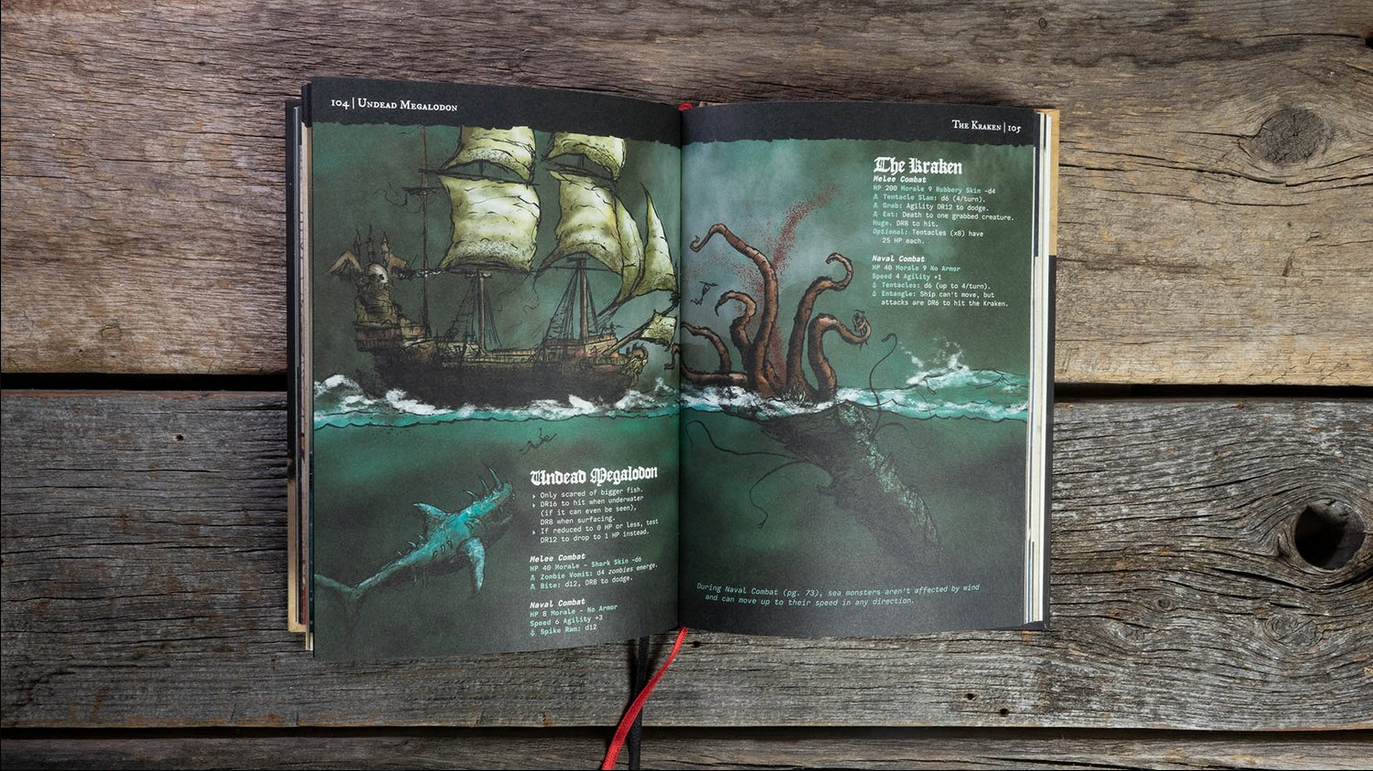 Pirate Borg RPG Core Rulebook + PDF - 10