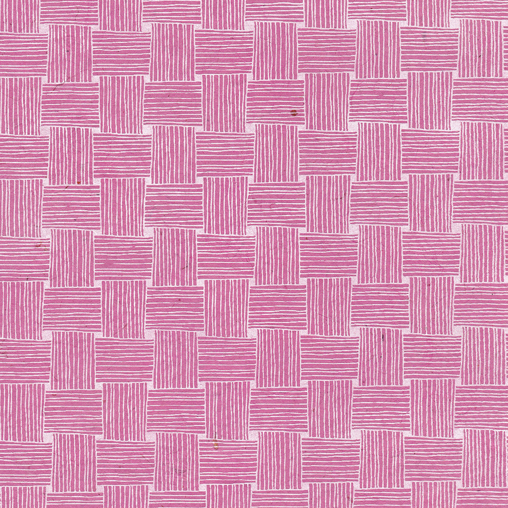 Wicker print, pink