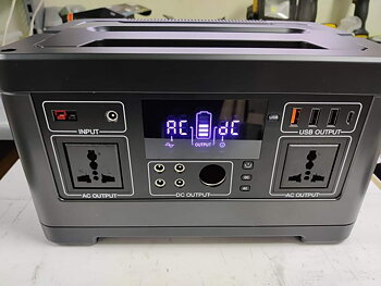 Portabelt batteri 230V/12V/USB 520Wh