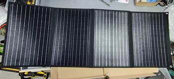 Solcell 120 watt för portabala batterier