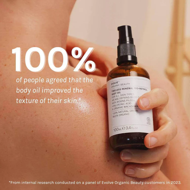 EVOLVE Timeless Renewal Bio-Retinol Body Oil 100ml - 2