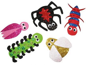 Mjuka Ark Glitter 10st