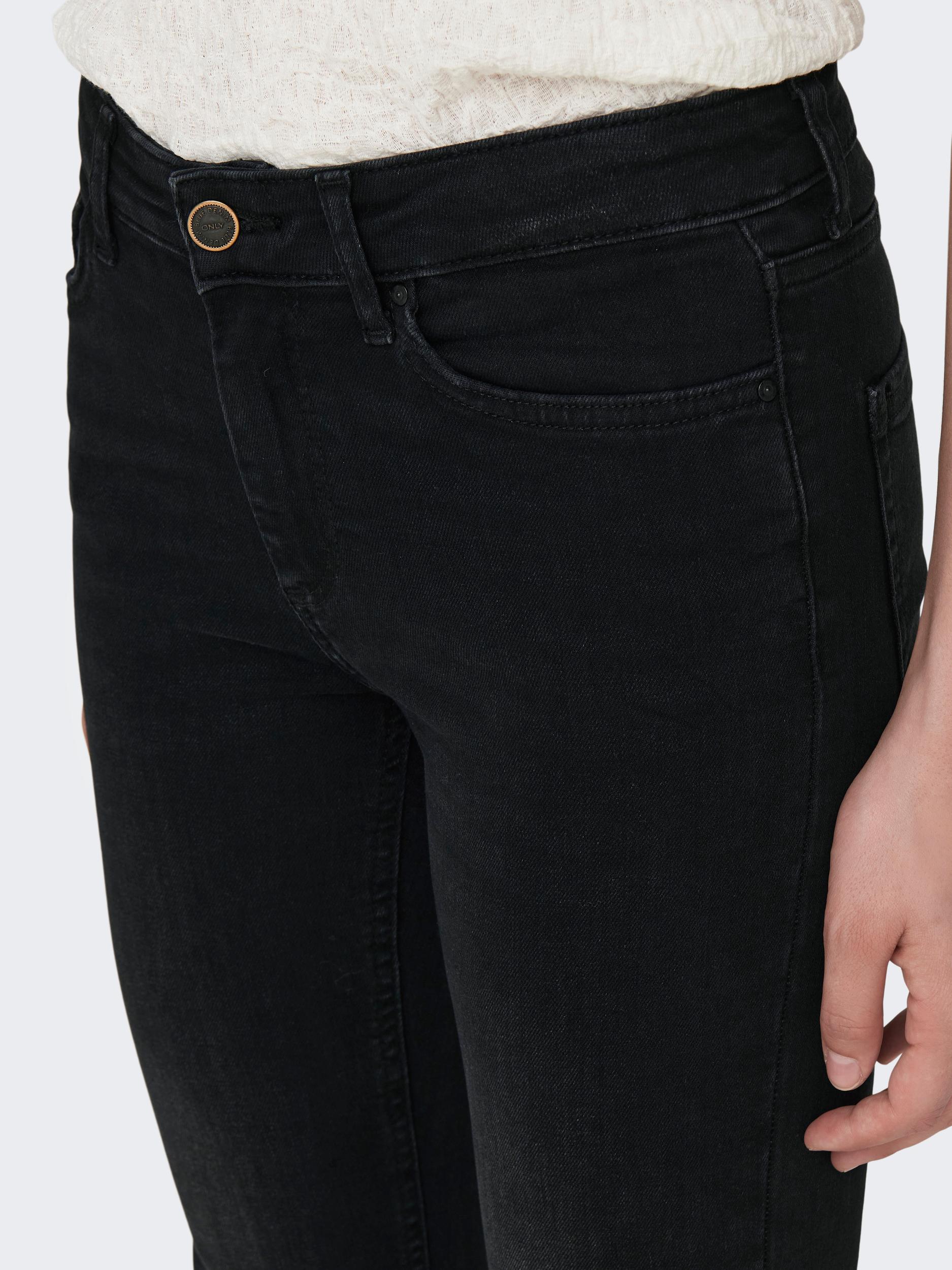 Only - Blush Flared Jeans Svart - 5