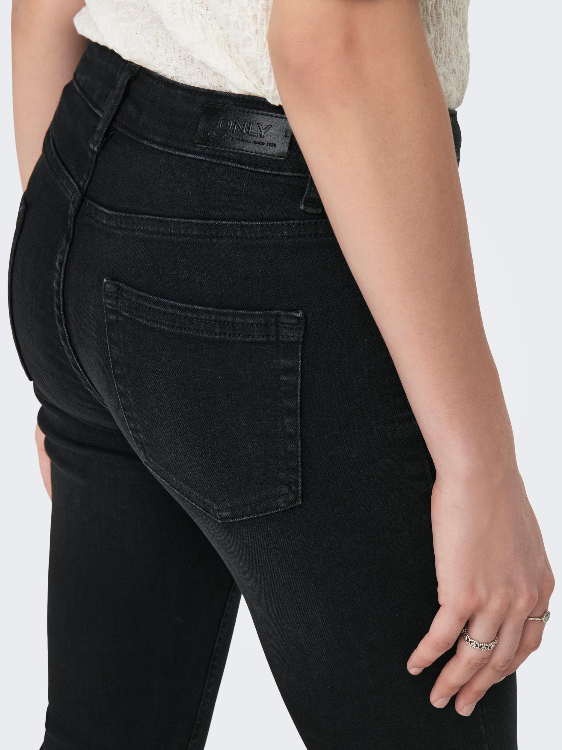 Only - Blush Flared Jeans Svart - 6