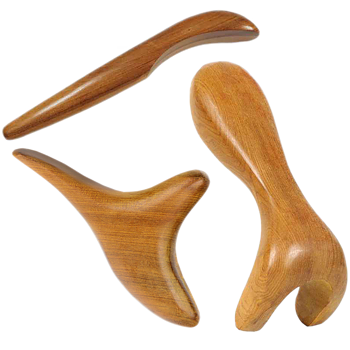 Massage Tool Wood - Three Shapes