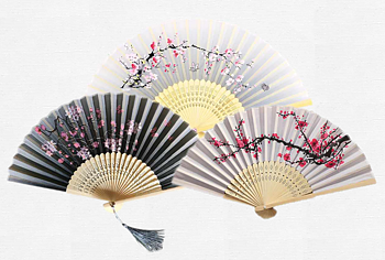 Solfjäder Paket - Sakura Motiv