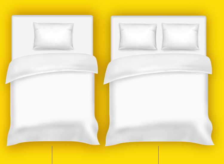 Hygiene Package - 2 Bed Linen + Toilet Seat Cover White 10-pack - 6
