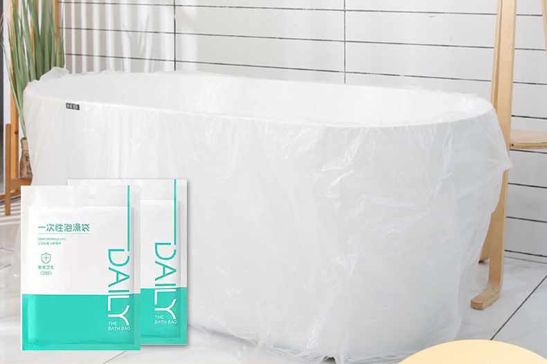 Badrum Hygien Paket - Badkarsskydd 2 st + Toalettsitsskydd Vit 10 pack - 2