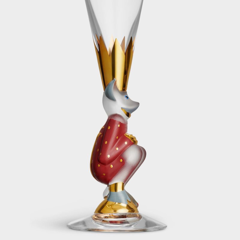 Orrefors The Sparkling Devil champagneglas 2023 Röd - 3