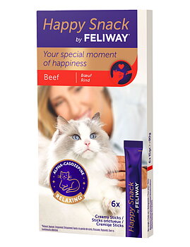 Happy Snack by Feliway Beef 6 x 15 g