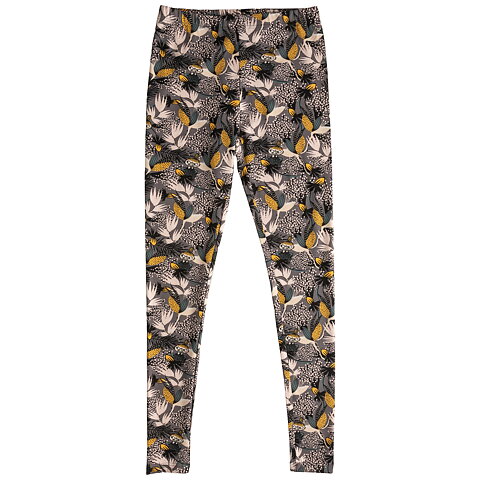 Elise Leggings knopp grå