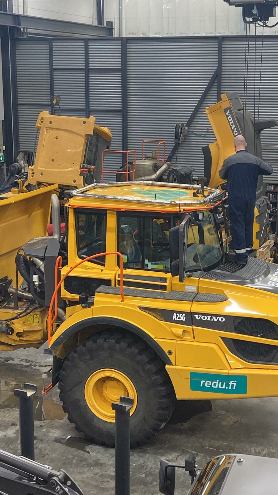 Takbåge Volvo dumper