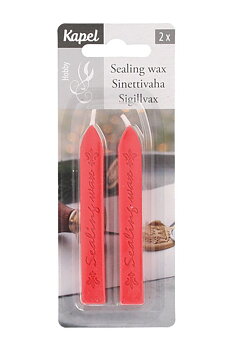 Sigillvax 2 -pack röda