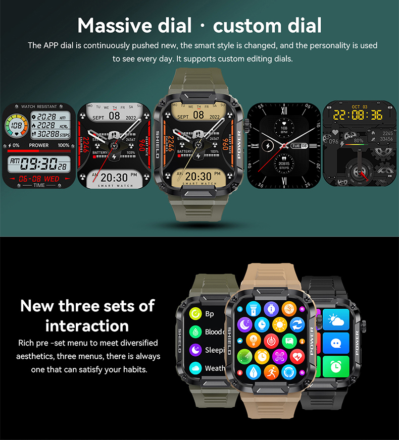 Philippe Palmer Smart Watch LP65 Desert - 12