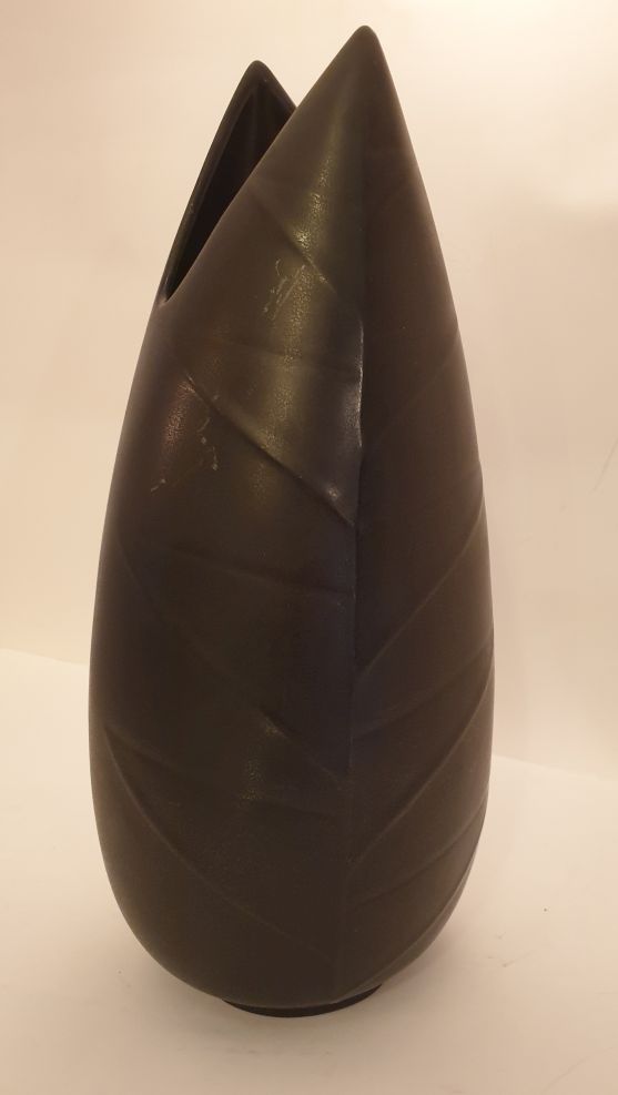 Gefle Lillemor Mannerheim vase Mangania glaze