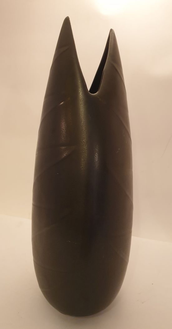 Gefle Lillemor Mannerheim vase Mangania glaze - 2