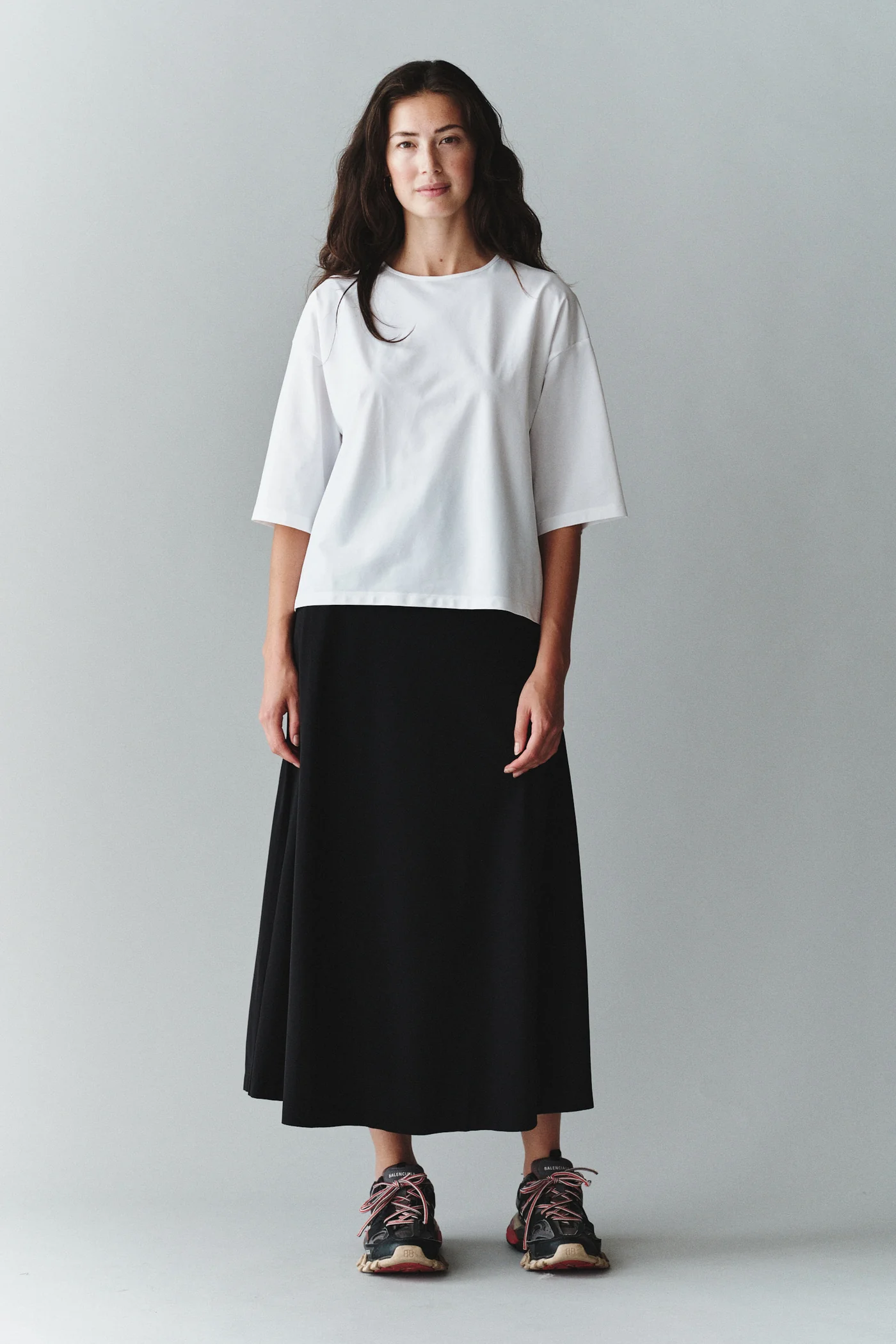 Penn & Ink NY - Anna Skirt Black - 7