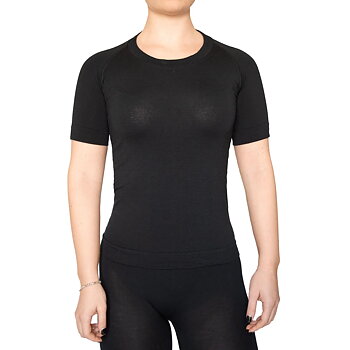Verwarmend T-shirt voor vrouwen van merinowol en Dryarn