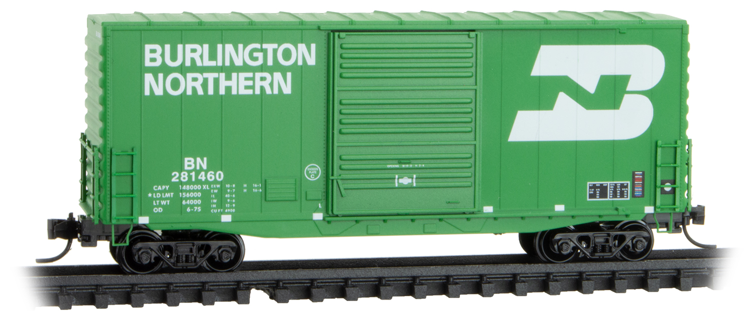 Box car 60' excess height, BN #281460