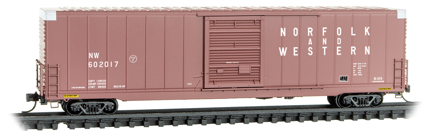 Box car 60' excess height, NW #602017