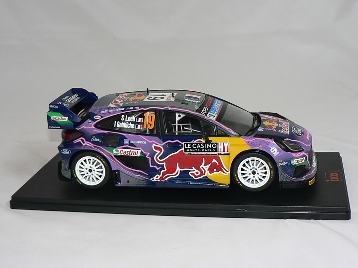 Ford Puma #19   2022 Rally Monte Carlo  S.Loeb/ I.Galmiche    1:18  IXO