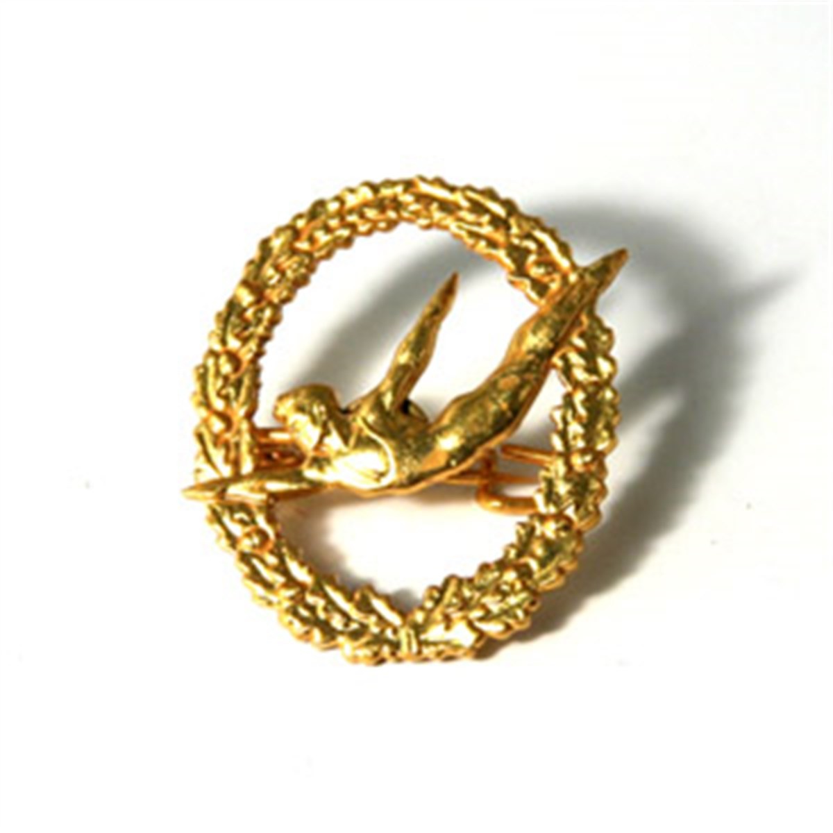 Simhoppsmärke Guld