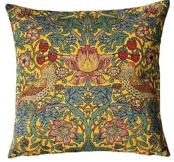 W Morris Strawberry theif inside yellow