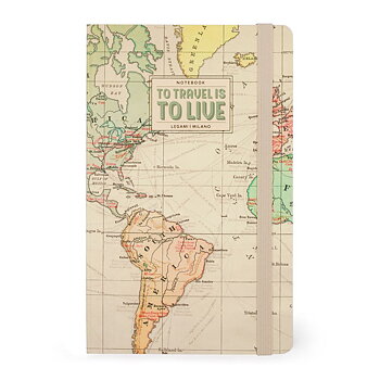 Notesbog, Photo Medium, Linjeret, Travel (NOTP0100)