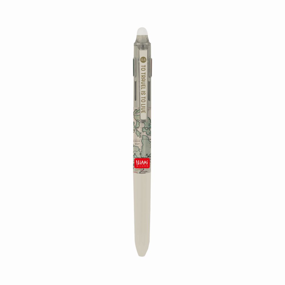 Erasable gel pen 3-in-1, Travel, gelpenna med utsuddbart bläck - 3