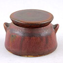 カールハリー・スタルハーネ  赤茶色のミニチュア容器  5cm  #4  1950年代