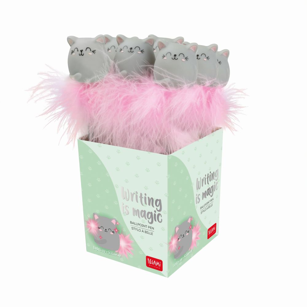 Kitty, Writing is magic, Kulspetspenna med lampa - 2