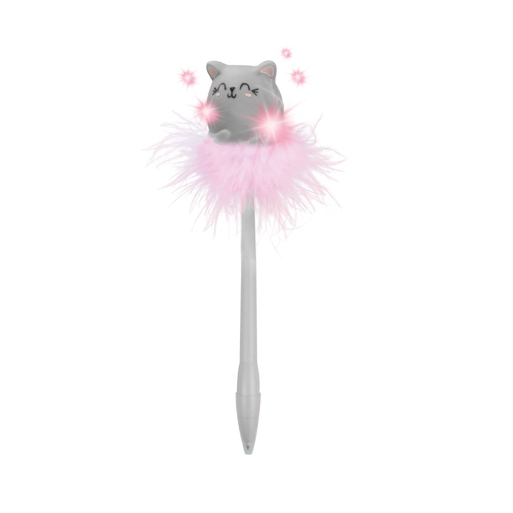 Kitty, Writing is magic, Kulspetspenna med lampa