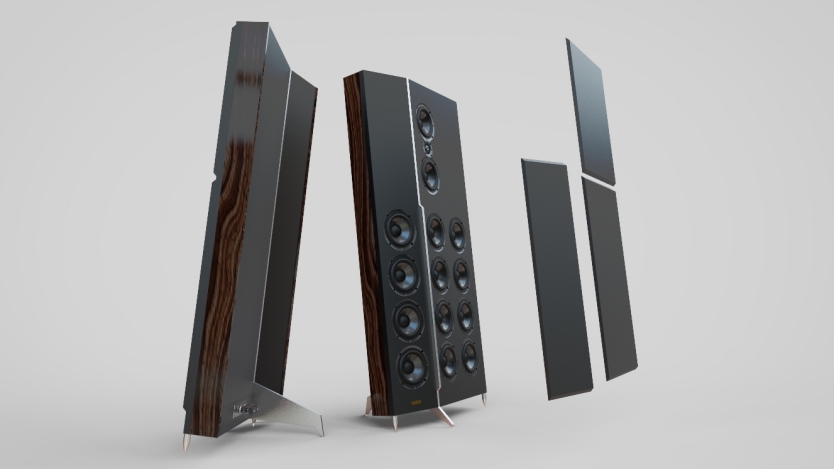 Thorens SoundWall HP 600 openbaffelhögtalare - 2