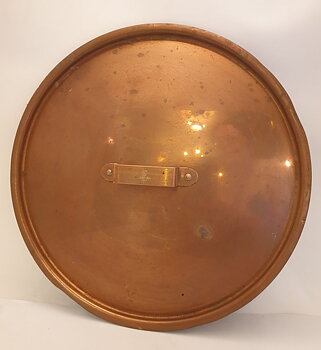 Pot lid copper Skultuna 