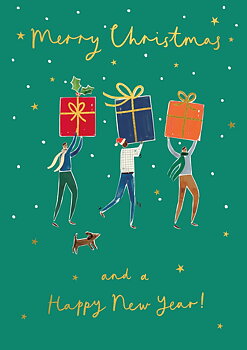 Presents, Christmas Single Card