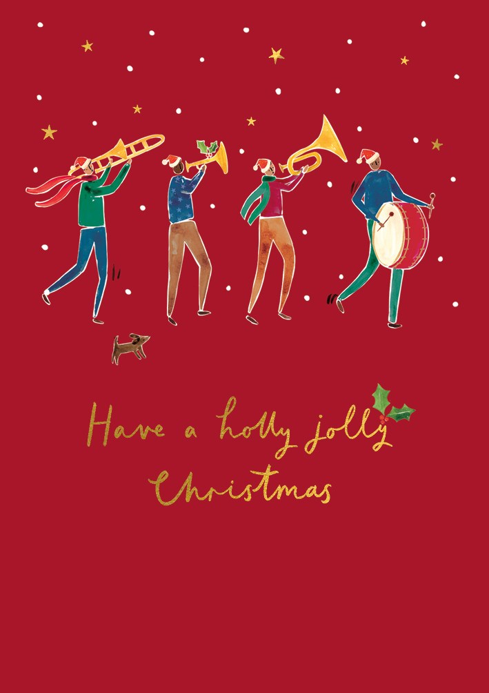 Jolly Christmas, Christmas Single Card
