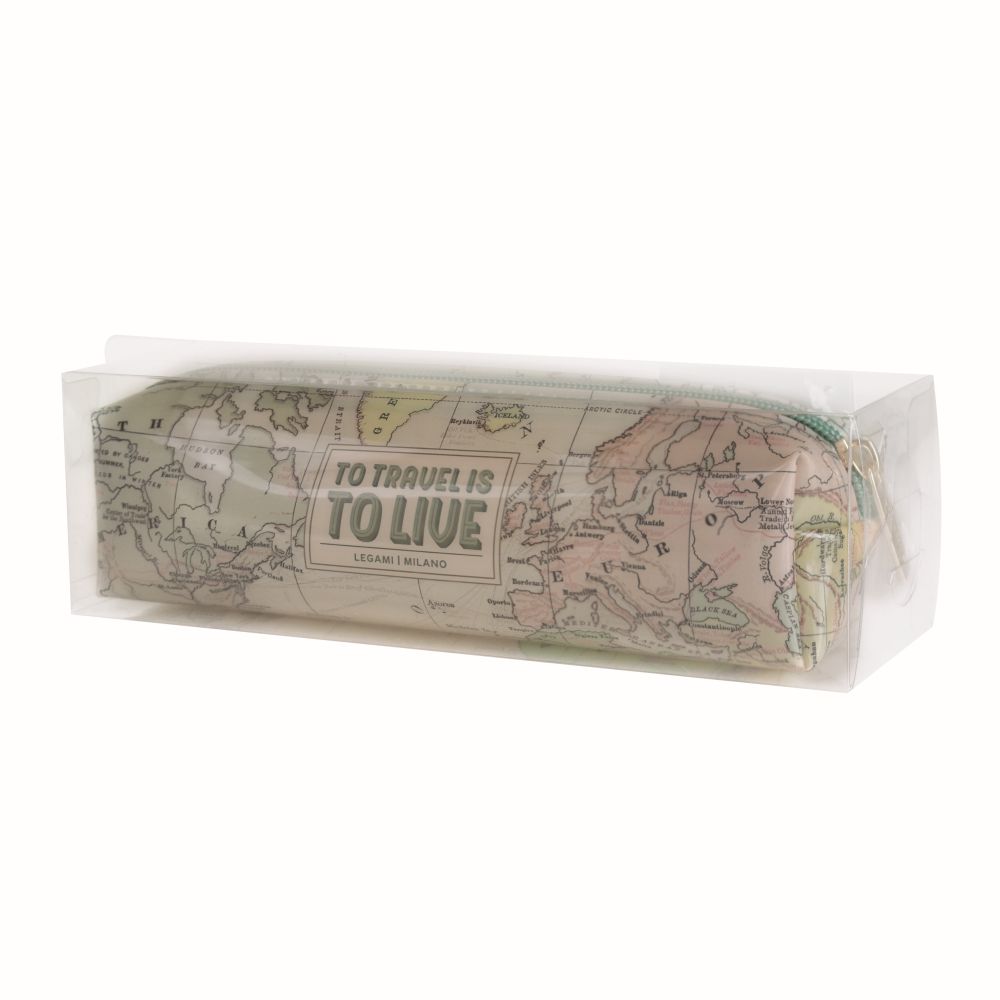 Pennfodral, My Pencil Case, genomskinligt, Travel