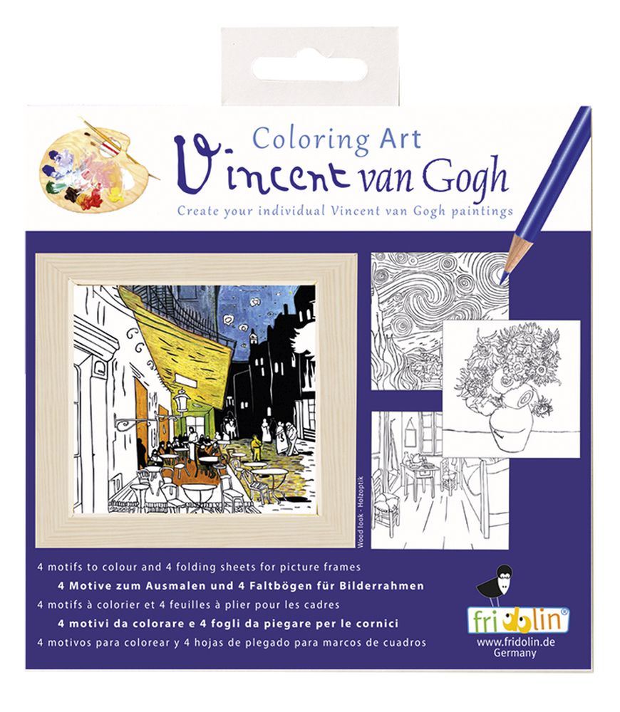 Coloring Art, Vincent van Gogh