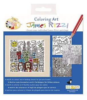 Coloring Art, James Rizzi
