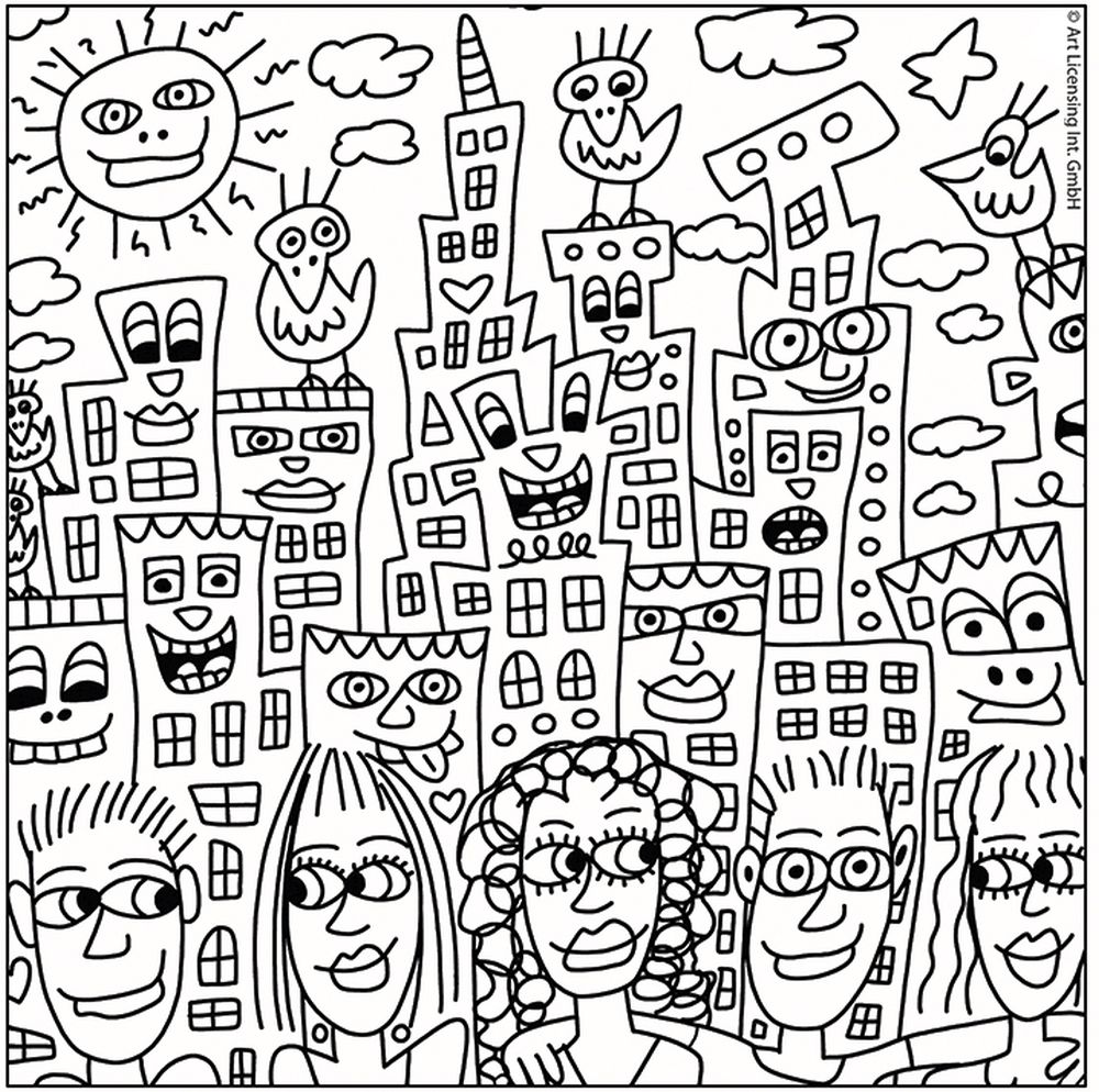 Coloring Art, James Rizzi - 5