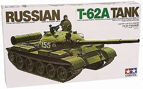 T-62A  Russian Tank  1:35  Tamiya