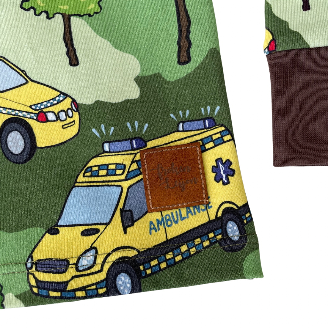 Tröja ”Ambulans grön” stl. 86 och 98 - 4