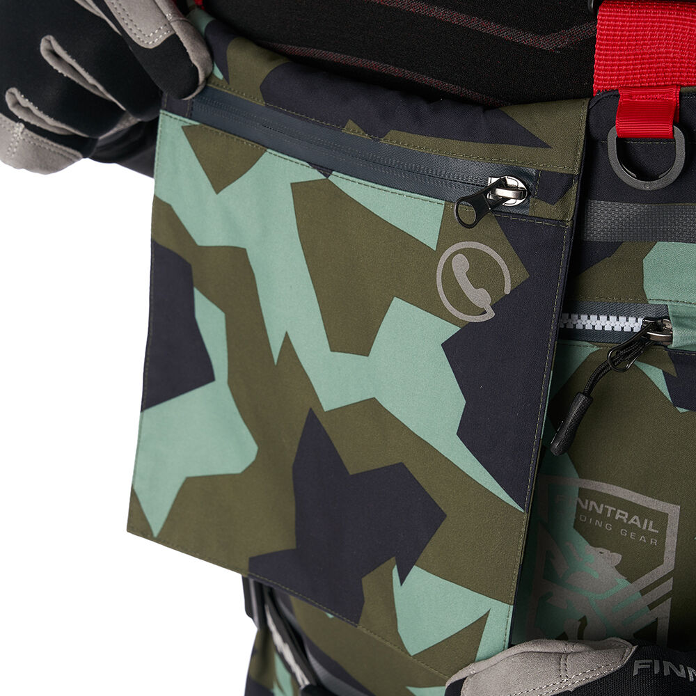 Vadarbyxa Finntrail Speedmaster Camo Army - 6