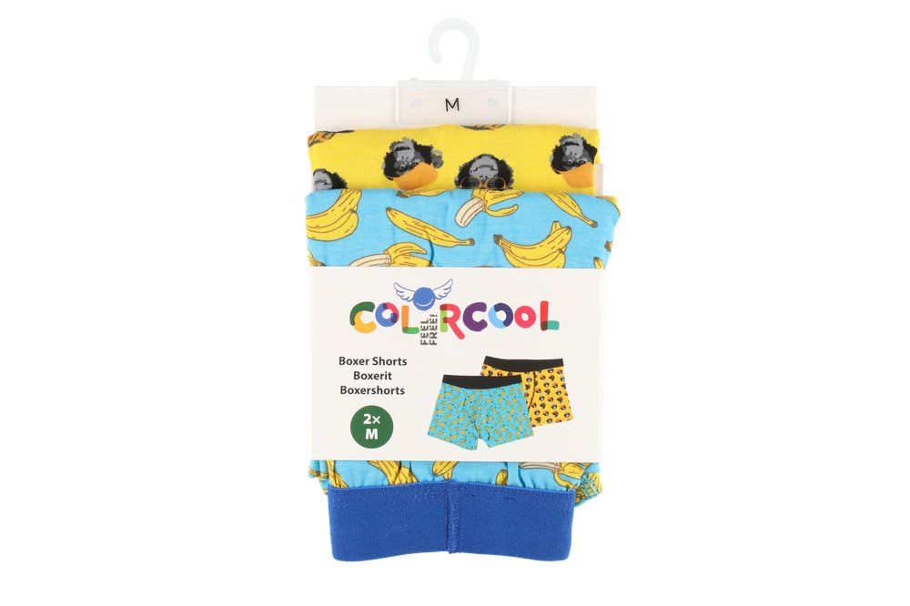 Boxershorts 2-pack bananer/apor - 5