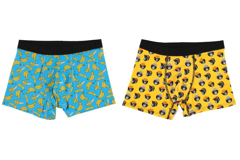 Boxershorts 2-pack bananer/apor